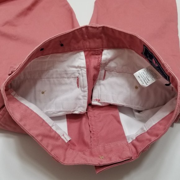Vineyard Vines Flat Front Chino Pants - Size 8 - Picture 11 of 12